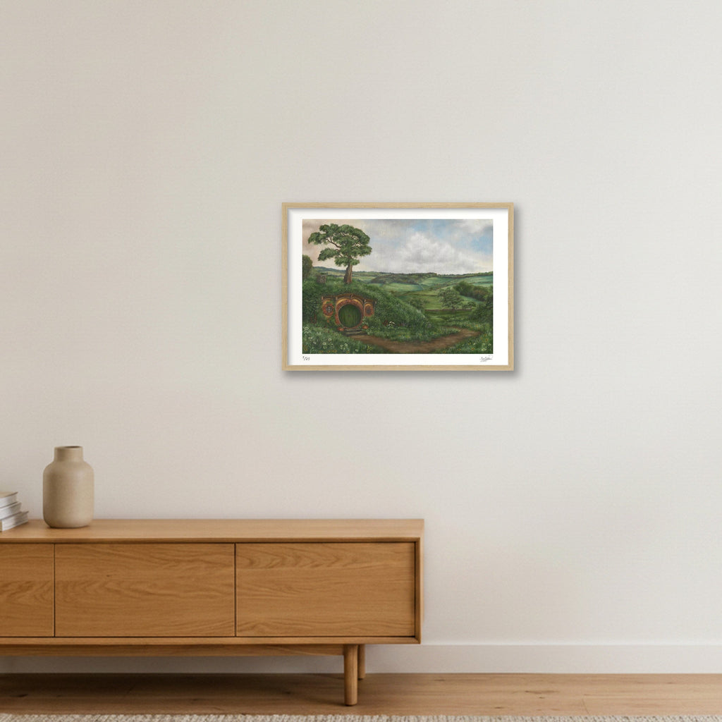 Good Tilled Earth — 59×42cm, 23×17" Oak Frame