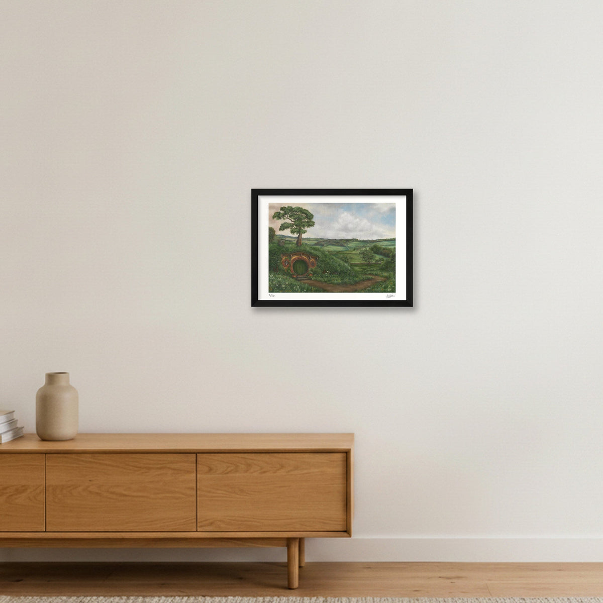 Good Tilled Earth — A3 (42×30cm, 17×12") Black Frame