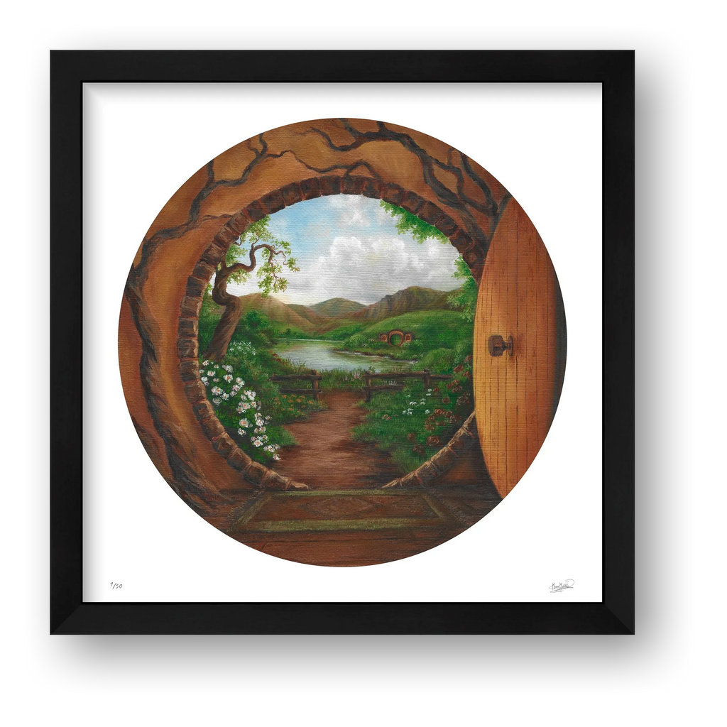 Where Time Lay Dreaming — framed